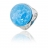 Bague argent dôme bleu collection elle