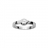 Bague argent rhodie et diamant entourage taille 50 (50.52.54.56.