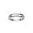 Bague argent rhodie et diamant forme croise taille 50 (50.52.54.