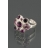 Bague Les Classiques<a title='composition florale pour la saint-valentin' href='http://www.familyby.com/boutiques/detailCategorie/4211' style='text-decoration:none; color:#333'><strong> fleur</strong></a> violet