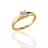 Bague or et oxyde