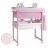 BAIGNOIRE B-1158 PLUS ROSE RAYURES COULEUR ROSE