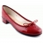 Ballerines HIRICA Lautrec Verni Femme Rouge