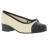 Ballerines HIRICA Orly Femme Beige + Noir