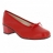 Ballerines HIRICA Sonia Agneau Femme Rouge