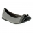 Ballerines HIRICA Zelina Agneau + Vernis Femme Graphite + Noir