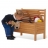 Banc de rangement pour enfant Peter Prix compris frais de livraison en France