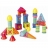 Baril Maxi cubes couleur en bois