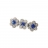 Barrette Flower en papier journal recyclé - 3<a title='bouquet de fleurs pour la saint-valentin' href='http://www.familyby.com/boutiques/detailCategorie/4211' style='text-decoration:none; color:#333'><strong> fleurs</strong></a> (B2)