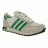 Baskets & Tennis Mode ADIDAS LA Trainer Toile + Velours Homme Beige + Vert