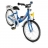 BICYCLETTE ZL 16 ALU 3+ COULEUR BLEU FOOTBALL