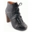 Bottines HARLOT Yard Veau Femme Noir