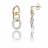 Boucles d'oreille or et diamants