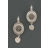 Boucles d'oreilles ALEXANDRIE Argenté MM