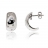 Boucles d'oreilles argent oxyde