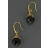 Boucles d'oreilles Celeste Noires