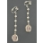 Boucles d'oreilles clips CARILLON