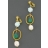 Boucles d'oreilles clips OPALINE