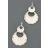 Boucles d'oreilles Dormeuse MINYA