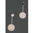 Boucles d'oreilles EBULLITION Blanche