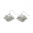 BOUCLES DOREILLES GUESS COEURS STRASS BLANCS