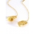 Boucles d'oreilles Plume Or jaune