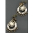 Boucles d'oreillesTRIBU blanches