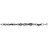 Bracelet acier maille losange