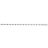 Bracelet argent maille boules - 4mm / 19cm