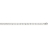 Bracelet argent maille cheval - 4mm / 18cm