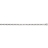 Bracelet argent maille figaro 1+1 - 3mm / 18cm