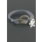 Bracelet Club Argenté Gris