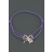 Bracelet cordon 'petit n?ud'