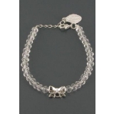 Bracelet cristal noeud charms