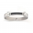 Bracelet jonc acier et carbone