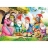 Castorland <a title='En savoir plus sur les puzzles' href='http://weezoom.tumblr.com/post/12566332776/puzzle-1000-pieces' style='text-decoration:none; color:#333' target='_blank'><strong>Puzzle</strong></a> 54 pièces - Blanche Neige et 4 nains