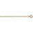 Chaine forçat 2mm 45cm plaqué or