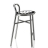 Chaise de bar design alu Pipe Stool, Magis