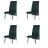Chaises design Jump Seat noires (X4) Couleur Noir Matière Polyurethane