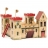 CHATEAU MEDIEVAL EN BOIS AVEC 4 TOURS