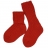 Chaussettes Enfant Laine Rouge foncé