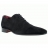 Chaussures A Lacets KT Design Ligne Velours Homme Noir