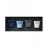 COFFRET NOIR 8 CL BLEU NUIT/BLEU SATINE/GRIS CENDRE/BLANC KILIMANDJARO prodes2 2 Vichy rouge+ 2 rouge -