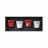 COFFRET NOIR 8 CL ROUGE/BLANC/ROUGE SATINE/BLANC KILIMANDJARO