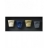 COFFRET NOIR 8 CL VANILLE/BLEU NUIT/SAVANE/GRIS CENDRE prodes2 2 Vichy rouge+ 2 rouge -