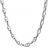 Collier acier moderne gros maillons