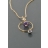 Collier amethyste doré Eau Douce