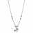 Collier argent rhodié poney - 40cm réglable 37