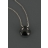 Collier grosse goutte grenat