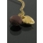 Collier MINI MACARON Chocolat